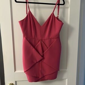 AQ/AQ Pink Mini Dress